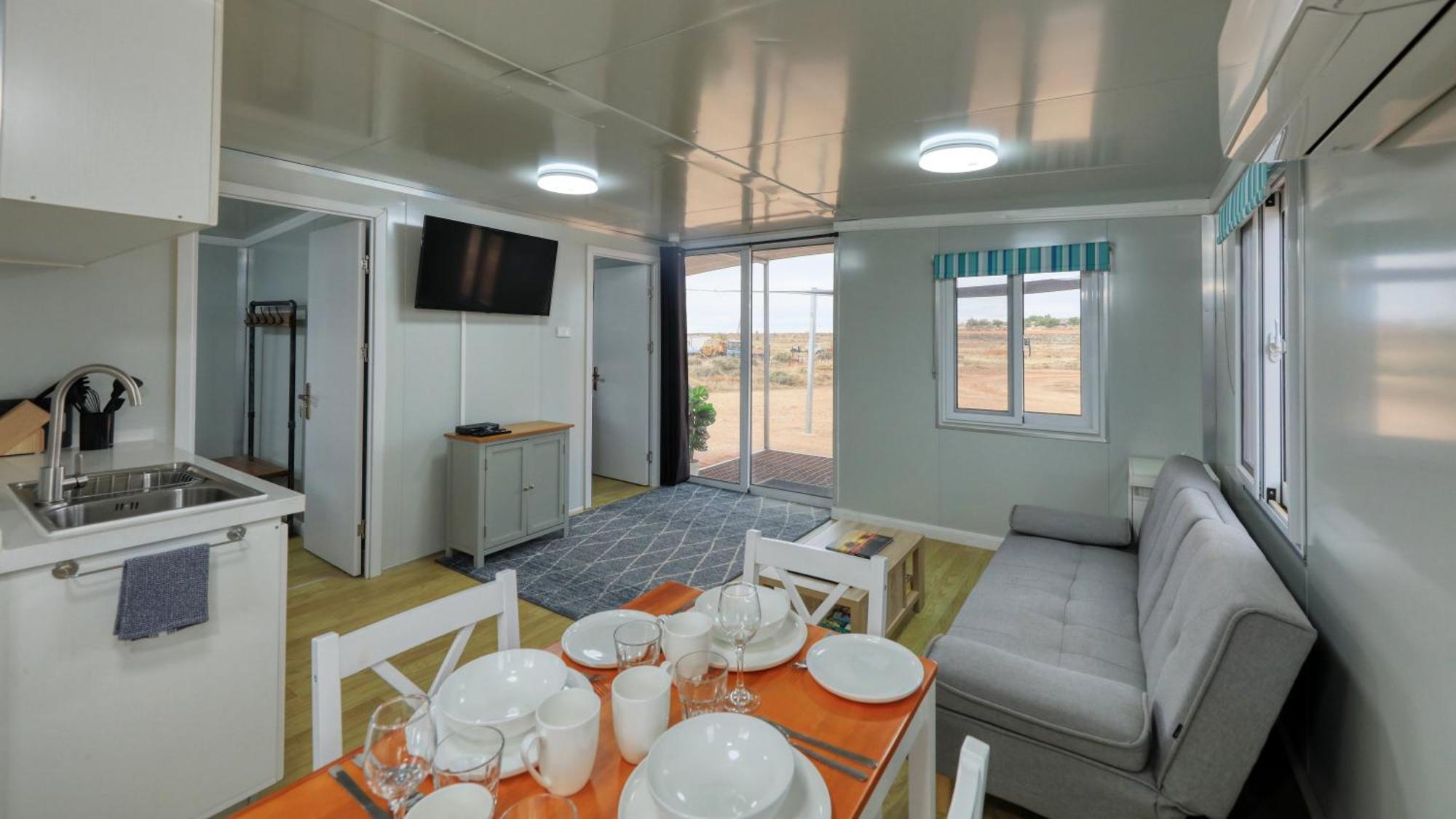 White Cliffs Self Contained Cabin Accommodation Buitenkant foto